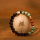 Black Onyx Buddha Head Protection Bracelet Black Onyx Buddha Head Protection Bracelet