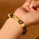 Gold Sheen Obsidian PiXiu Wealth Bracelet Gold Sheen Obsidian PiXiu Wealth Bracelet
