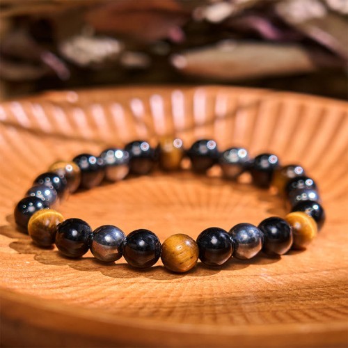 Tiger’s Eye Hematite Positive Bracelet Tiger’s Eye Hematite Positive Bracelet