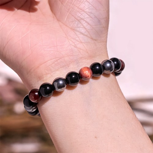 Tiger’s Eye Hematite Positive Bracelet Tiger’s Eye Hematite Positive Bracelet