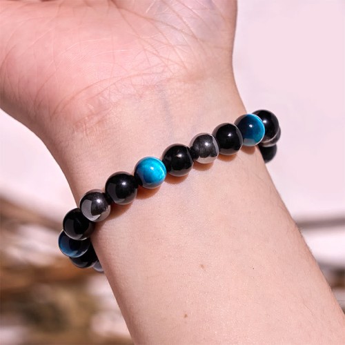 Tiger’s Eye Hematite Positive Bracelet Tiger’s Eye Hematite Positive Bracelet