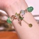 Blue Crystal Amethyst Green Aventurine Healing Bracelet Blue Crystal Amethyst Green Aventurine Healing Bracelet