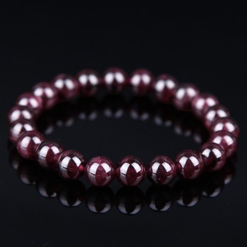 Natural Garnet Bead Passion Bracelet Natural Garnet Bead Passion Bracelet