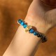 Silver Sheen Obsidian Blue Tiger Eye Protection Bracelet Silver Sheen Obsidian Blue Tiger Eye Protection Bracelet