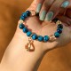 Blue Tiger Eye Water Drop Strength Bracelet Blue Tiger Eye Water Drop Strength Bracelet