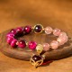 Strawberry Quartz PiXiu Love Bracelet