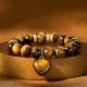 Crystal Green Aventurine Love Heart Balance Bracelet Crystal Green Aventurine Love Heart Balance Bracelet