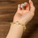 Hetian Jade Fu Character Rabbit Abundance Bracelet