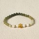 Hetian Jade Gradient Lotus Abundance Bracelet