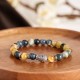 Blue Green Red Tiger Eye Buddha Balance Bracelet Blue Green Red Tiger Eye Buddha Balance Bracelet