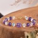 Amethyst PiXiu Crystal Balance Bracelet Amethyst PiXiu Crystal Balance Bracelet