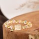 Citrine White Crystal Wealth Fox Bracelet Citrine White Crystal Wealth Fox Bracelet