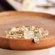 Citrine White Crystal Wealth Fox Bracelet Citrine White Crystal Wealth Fox Bracelet