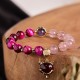 Strawberry Quartz PiXiu Love Bracelet