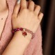 Strawberry Quartz PiXiu Love Bracelet