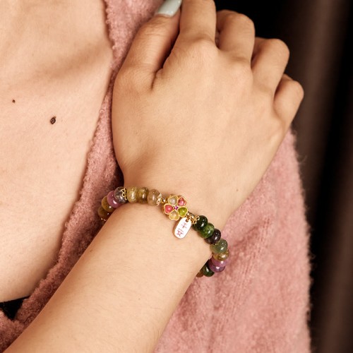 Tourmaline Jade Safe Love Bracelet