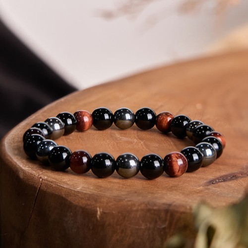 Tiger’s Eye Hematite Positive Bracelet Tiger’s Eye Hematite Positive Bracelet