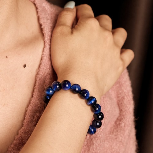 Blue Tiger Eye Balance Bracelet Blue Tiger Eye Balance Bracelet