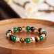 Tiger Eye Green Agate Citrine Mix Protection Bracelet Tiger Eye Green Agate Citrine Mix Protection Bracelet