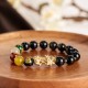 Gold Sheen Obsidian PiXiu Wealth Bracelet Gold Sheen Obsidian PiXiu Wealth Bracelet