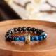 Silver Sheen Obsidian Blue Tiger Eye Protection Bracelet Silver Sheen Obsidian Blue Tiger Eye Protection Bracelet