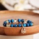 Blue Tiger Eye Water Drop Strength Bracelet Blue Tiger Eye Water Drop Strength Bracelet