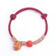 Chinese Zodiac Red String Peach Pit Cinnabar Bracelet Chinese Zodiac Red String Peach Pit Cinnabar Bracelet