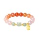 925 Silver Red Agate Hetian Jade Confidence Bracelet 925 Silver Red Agate Hetian Jade Confidence Bracelet
