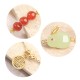 Red Agate Hetian Jade Rabbit Luck Bracelet