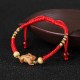 Chinese Zodiac Red String Peach Wood Luck Bracelet Chinese Zodiac Red String Peach Wood Luck Bracelet