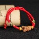 Chinese Zodiac Red String Peach Wood Luck Bracelet Chinese Zodiac Red String Peach Wood Luck Bracelet
