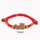 Chinese Zodiac Red String Peach Wood Luck Bracelet Chinese Zodiac Red String Peach Wood Luck Bracelet