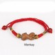 Chinese Zodiac Red String Peach Wood Luck Bracelet Chinese Zodiac Red String Peach Wood Luck Bracelet