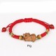 Chinese Zodiac Red String Peach Wood Luck Bracelet Chinese Zodiac Red String Peach Wood Luck Bracelet