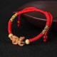 Chinese Zodiac Red String Peach Wood Luck Bracelet Chinese Zodiac Red String Peach Wood Luck Bracelet