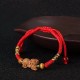 Chinese Zodiac Red String Peach Wood Luck Bracelet Chinese Zodiac Red String Peach Wood Luck Bracelet