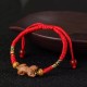 Chinese Zodiac Red String Peach Wood Luck Bracelet Chinese Zodiac Red String Peach Wood Luck Bracelet