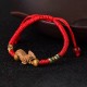 Chinese Zodiac Red String Peach Wood Luck Bracelet Chinese Zodiac Red String Peach Wood Luck Bracelet