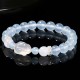 Blue Chalcedony White Agate Rabbit Balance Bracelet Blue Chalcedony White Agate Rabbit Balance Bracelet