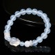 Blue Chalcedony White Agate Rabbit Balance Bracelet Blue Chalcedony White Agate Rabbit Balance Bracelet