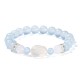 Blue Chalcedony White Agate Rabbit Balance Bracelet Blue Chalcedony White Agate Rabbit Balance Bracelet