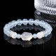 Blue Chalcedony White Agate Rabbit Balance Bracelet Blue Chalcedony White Agate Rabbit Balance Bracelet
