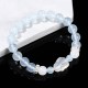 Blue Chalcedony White Agate Rabbit Balance Bracelet Blue Chalcedony White Agate Rabbit Balance Bracelet