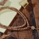 Sandalwood Plum Blossom Charm Mala Bracelet Sandalwood Plum Blossom Charm Mala Bracelet