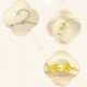 999 Silver Hetian Jade Peach Blossom Luck Bracelet 999 Silver Hetian Jade Peach Blossom Luck Bracelet