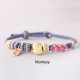 Chinese Zodiac Fu Luck Rope Braided Bracelet