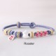 Chinese Zodiac Fu Luck Rope Braided Bracelet