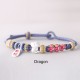 Chinese Zodiac Fu Luck Rope Braided Bracelet