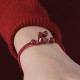 Cinnabar Chinese Zodiac Rabbit Luck Rope Bracelet