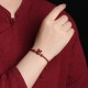 Cinnabar Chinese Zodiac Rabbit Luck Rope Bracelet